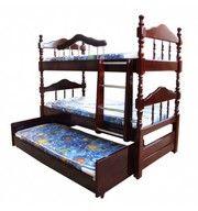Кровати одно,  двух,  трехъярусные;  прихожие,   шкафы,  комоды,  столы  из дерева. Матрасы. Любых размеров.
